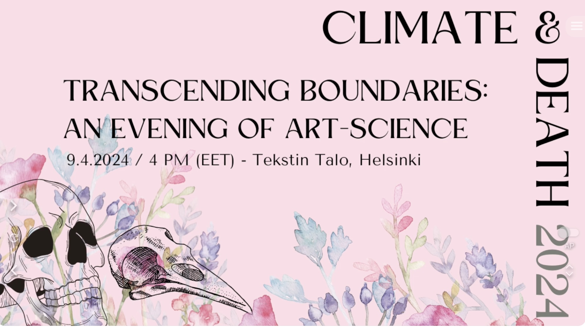 Transcending Boundaries: An Evening of Art-Science